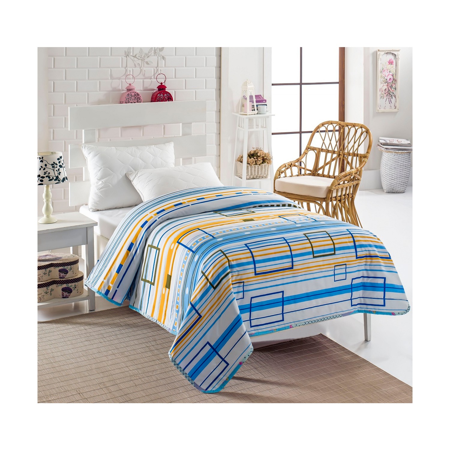 Nefnef Home Caprıce Micro Saten Yatak Örtüsü 160x220 cm Fiyatı