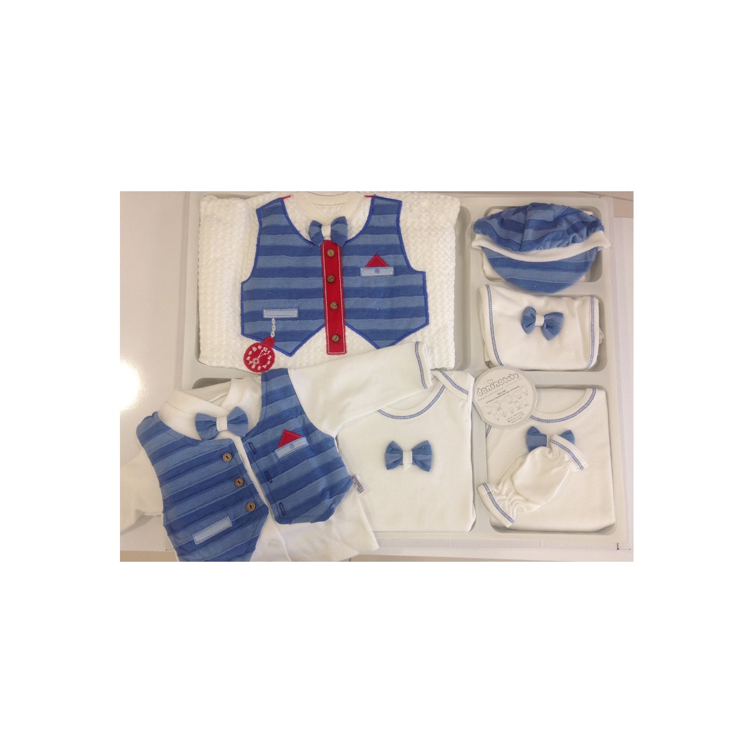 Papyonlu Erkek Bebek Hastane Çıkışı 10 lu Set Fiyatı