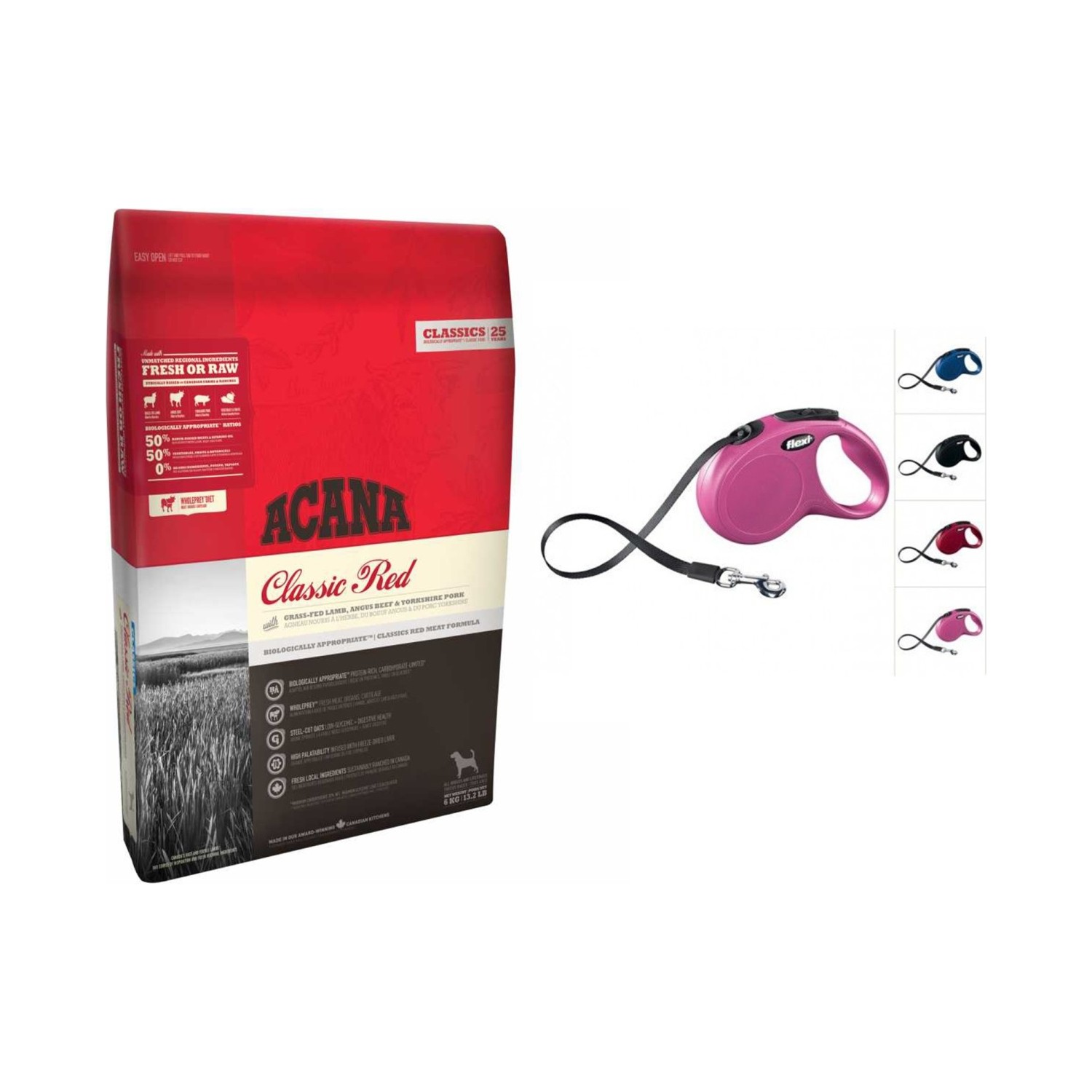 Acana Classic Red Köpek Maması 17 kg Flexi 50 Kg Large Fiyatı