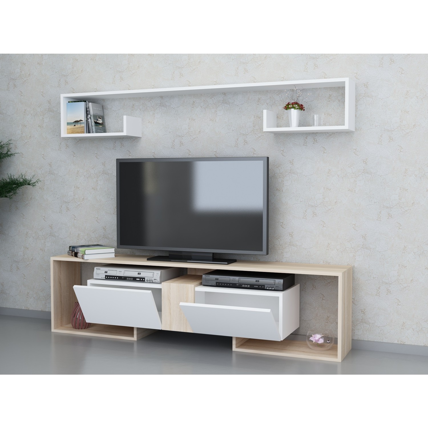 Decorotika Çağrı Tv Ünitesi Beyaz Sonomo Fiyatı Decorotika Çağrı Tv Ünitesi Beyaz Sonomo Fiyatı