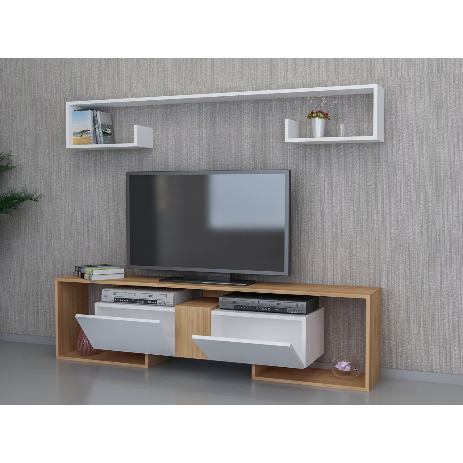 Decorotika Çağrı Tv Ünitesi Beyaz Teak Fiyatı Taksit Decorotika Çağrı Tv Ünitesi Beyaz Teak Fiyatı Taksit
