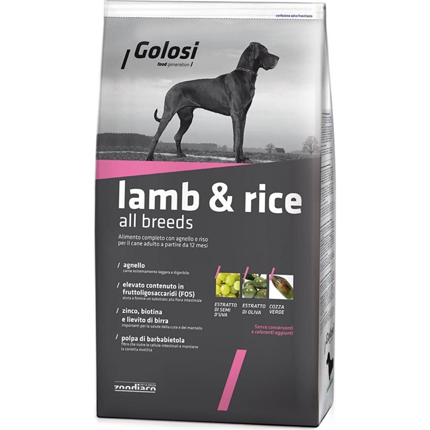Golosi Dog Lamb Kuzu Eti Ve Pirinçli Yetişkin Köpek Mamasi Fiyatı