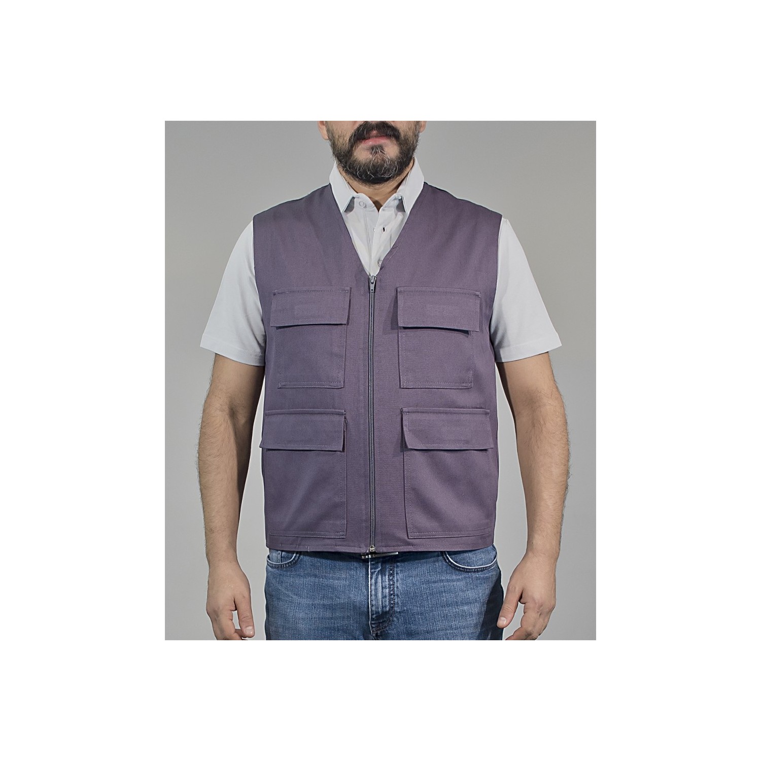 İş Yeleği Yazlık Dört Cepli Yelek İş Elbiseleri Erkek Yelek Fiyatı