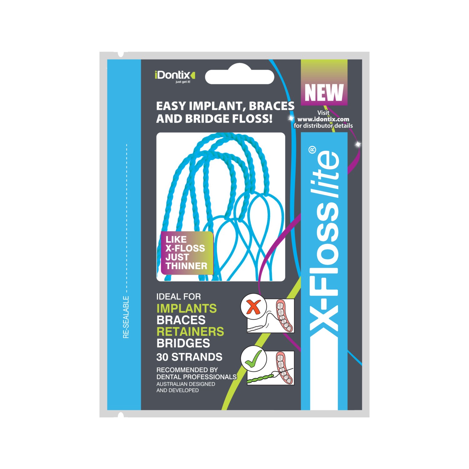 İdontix Blue X Floss Lite Fiyatı Taksit Seçenekleri