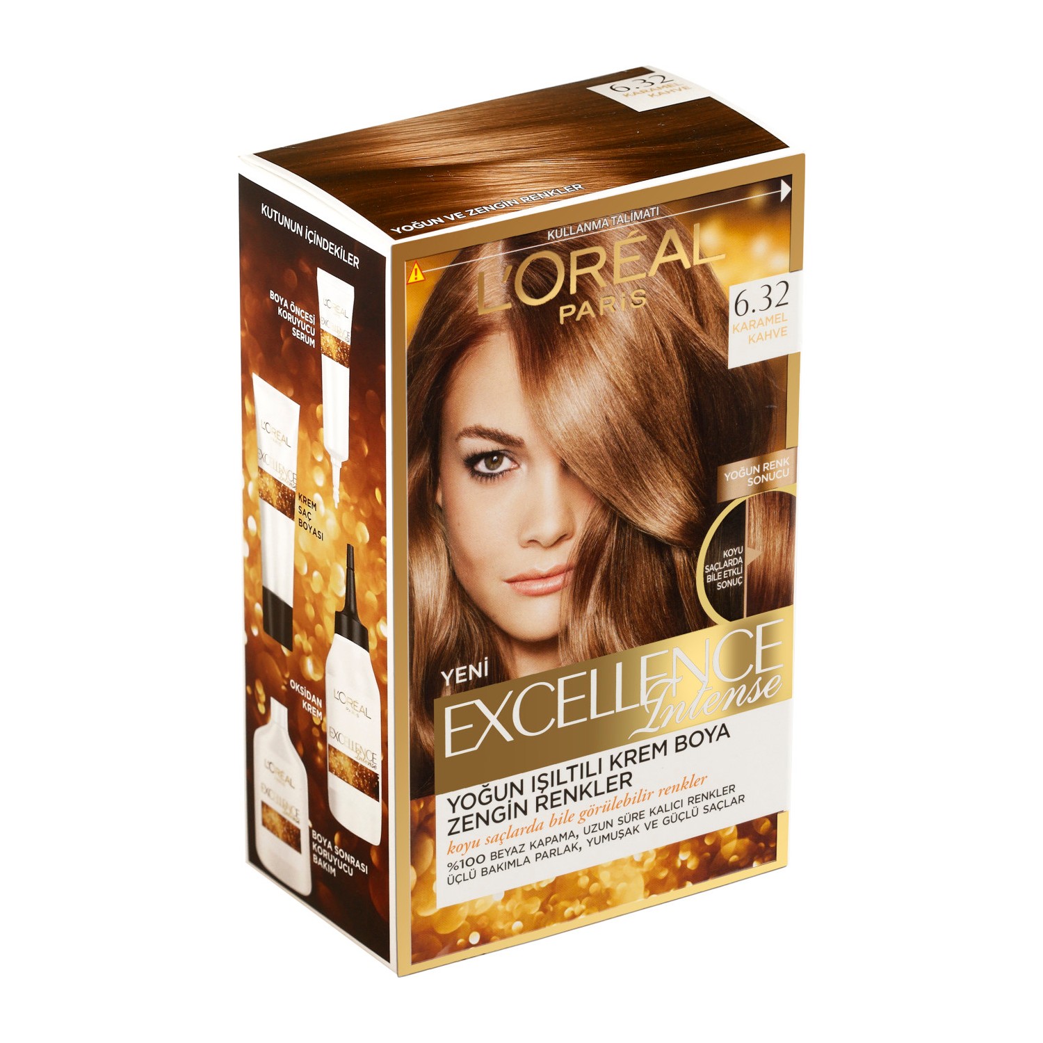 karamel kahve saç rengi loreal