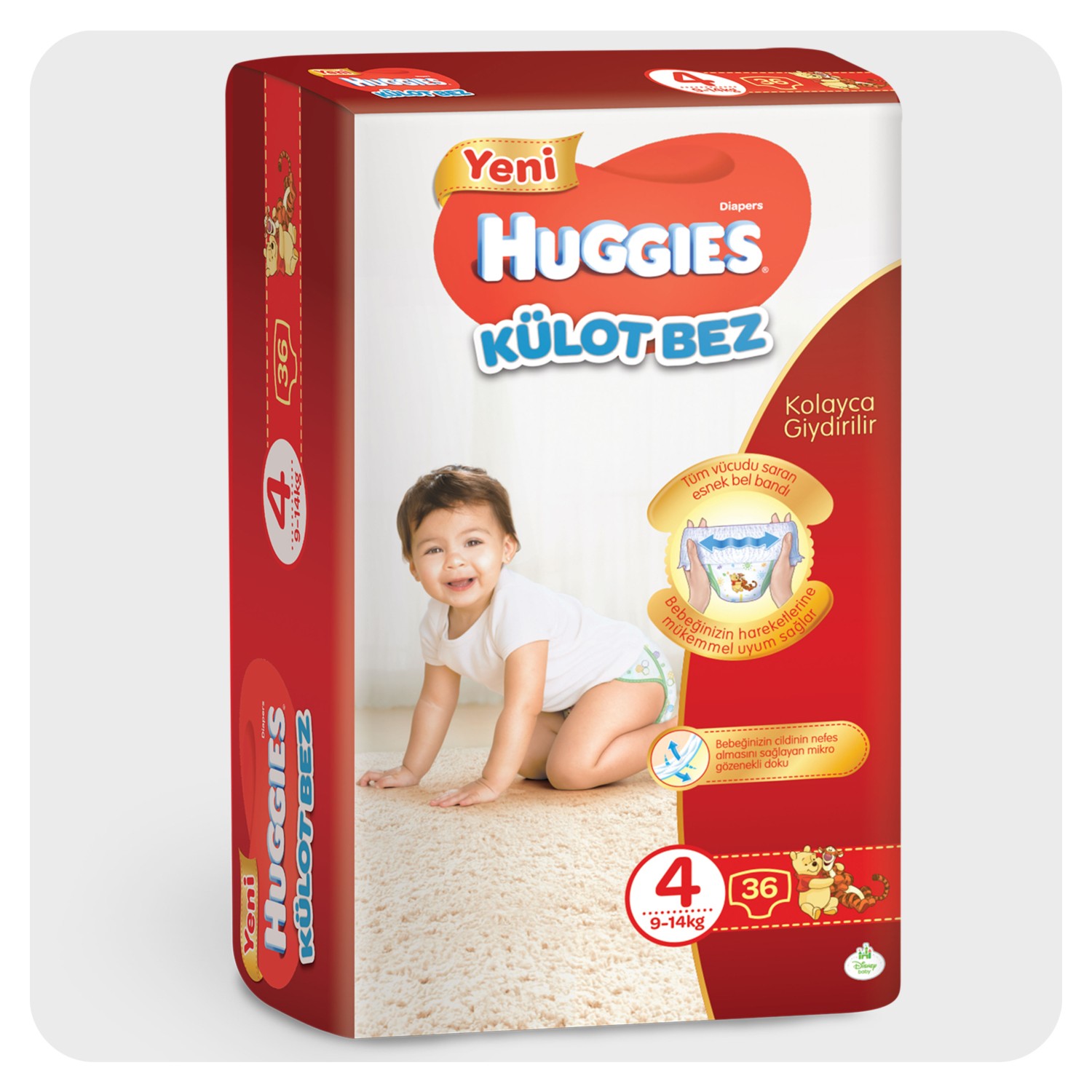 Huggies Pants Külot Bebek Bezi Maxi 4 Beden Fırsat Paketi 72 Fiyatı