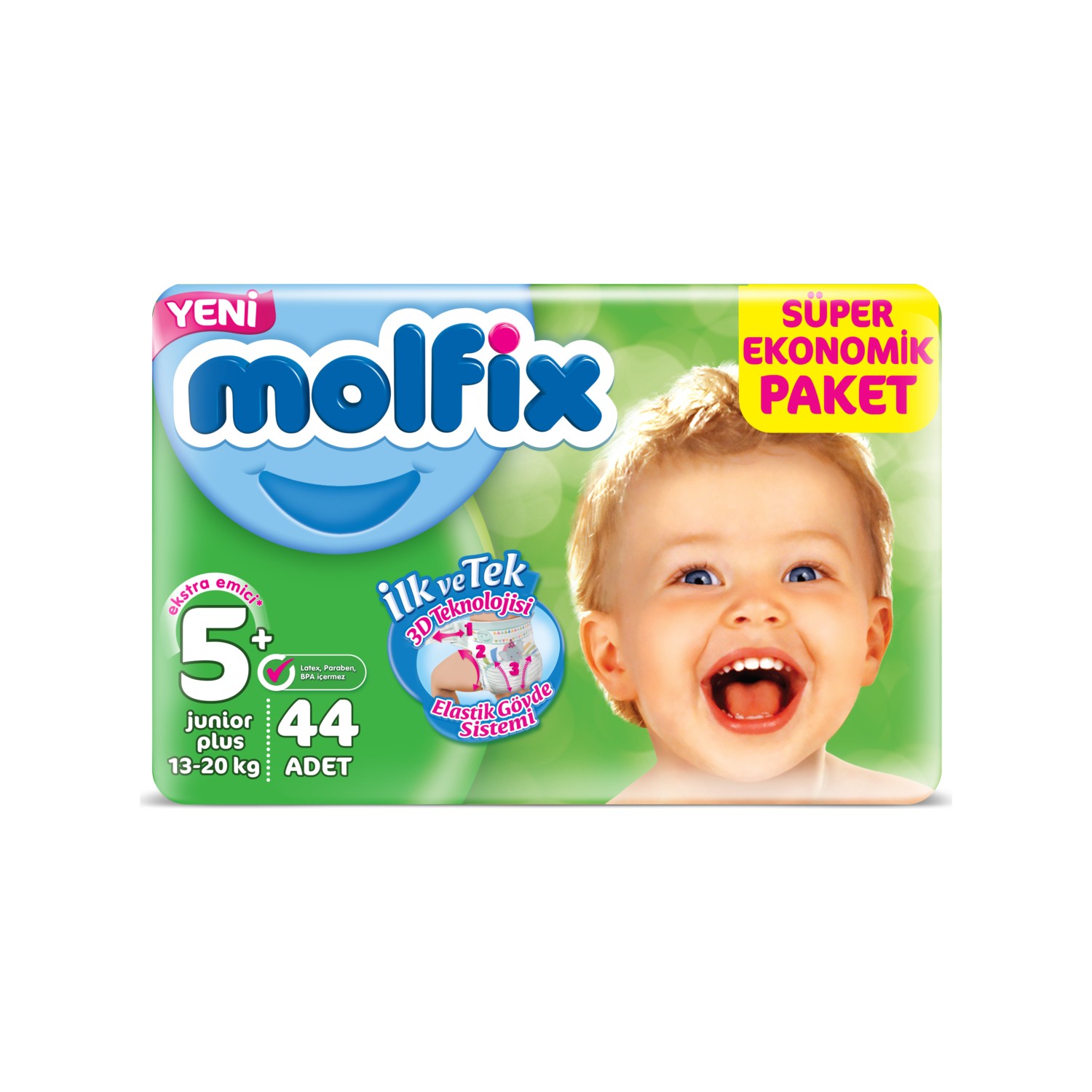 Molfix Bebek Bezi 5+ Beden Junior Plus Süper Ekonomik Paket Fiyatı