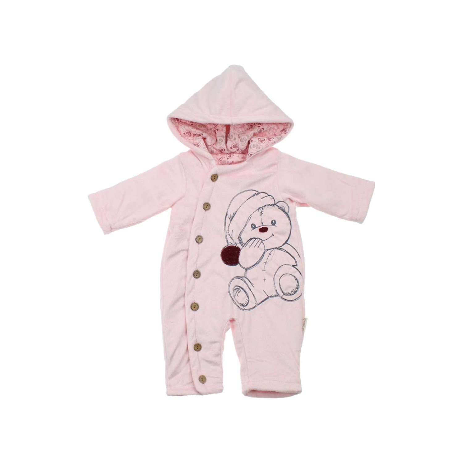 Modakids Kız Bebek Ayıcıklı Tulum 035224334021 Fiyatı