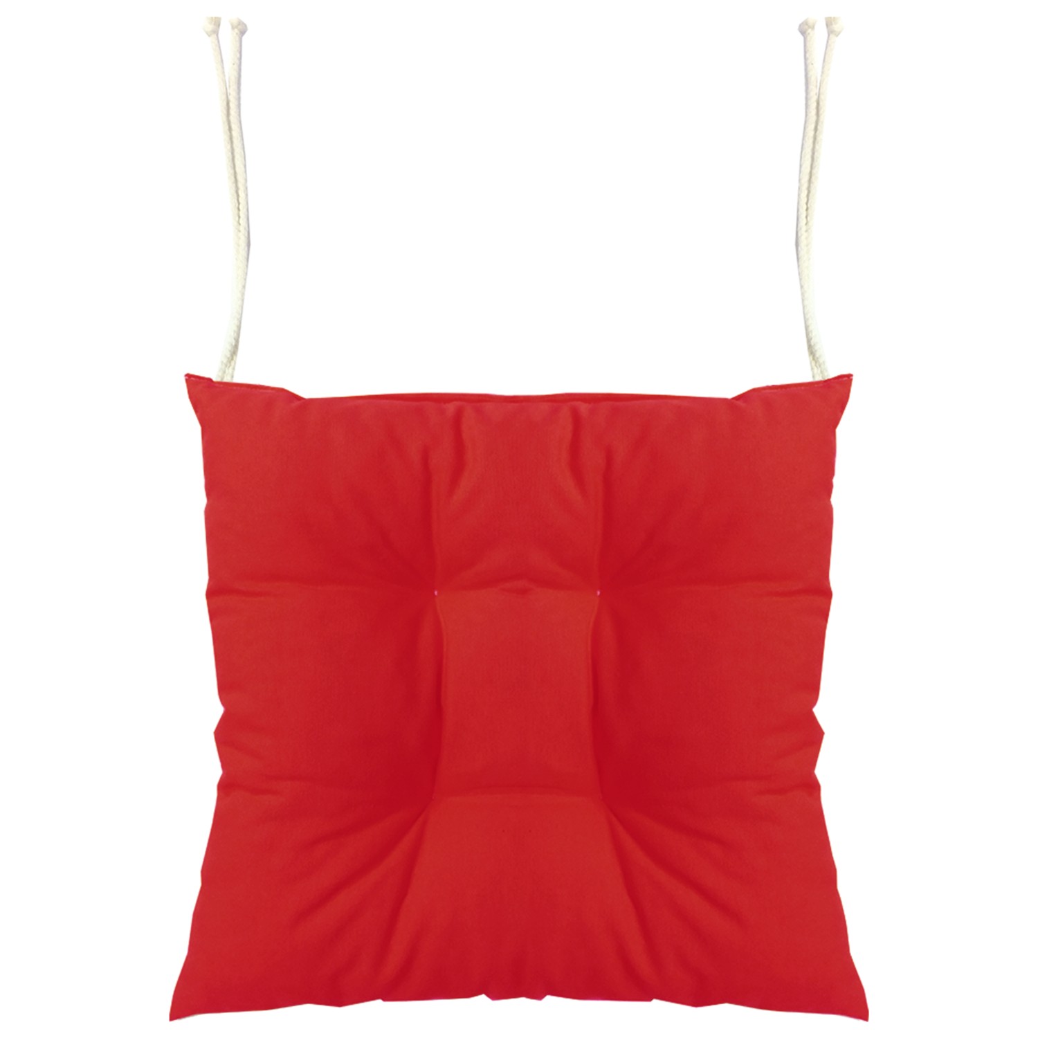 Textilla Kırmızı Pofidik Sandalye Minderi Fiyatı