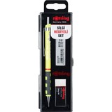 Rotring Tikky Okul Seti 0.5 mm Neon Yeşil Versatil Kalem + Silgi + Uç