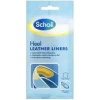 scholl leather heel liners