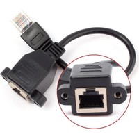 Alfais 4932 Rj45 Cat5 Cat6 Dişi Erkek Çevirici Koruyucu Adaptör