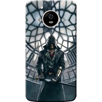 Kılıf Merkezi Lenovo Moto E4 Plus Kılıf Silikon Baskılı Assassin's STK:224