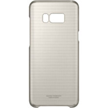 Samsung Galaxy S8 Plus Şeffaf Kılıf Gold - EF-QG955CFEGWW