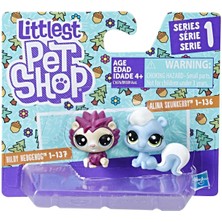 Hasbro Littlest Pet Shop İkili Miniş Hildy Hedgehog & Alina Skunekerby