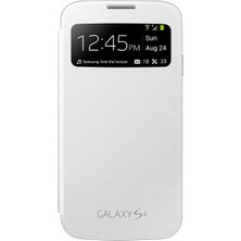 Samsung Galaxy S4 S View Kapak - White