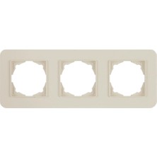 Günsan Radius Krem 3 Li Çerçeve