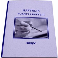 Özkan Puantaj Defteri-Haftalık 5'li Paket