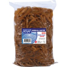 Kraf Geniş Ambalaj Lastiği %100 Kauçuk 500 gr. (940G)