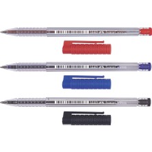 Faber-Castell 1440 Tükenmez Kalem 50'li Paket Kırmızı