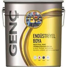 Genç Endüstriyel Boya Galon - Metalik Gri