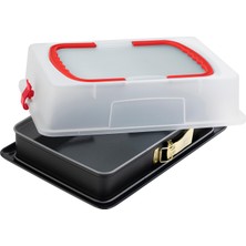 Dr. Oetker Dr.Oetker 1123 Back Idee Kreativ Kapaklı Lazanya Tepsisi 38 x 25 cm