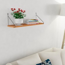 Armoni Raf ve Kitaplık Seti 1 Raflı 200*720 Ceviz