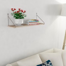 Decormet Armoni Raf ve Kitaplık Seti 1 Raflı 200X720 Sakramento - Adena