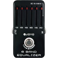 Joyo JF11 6 Band EQ Gitar Pedalı