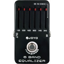 Joyo JF11 6 Band EQ Gitar Pedalı