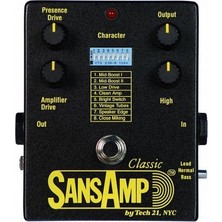 Tech 21 SA1 SansAmp Classic Pedal