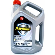 Texaco Havoline Ultra 5W-40 4 Litre Motor Yağı ( Üretim Yılı :2021 )