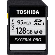 Toshiba Exceria Pro 128 Gb Sdhc / Sdxc Uhs-I C10 U3 95 /75 Mb/Sn (Thn-N401S1280E4)