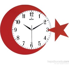 Galaxy Ay Yıldız Duvar Saati