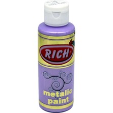 Rich Metalik Akrilik Boya 0748 Lila 130 Cc