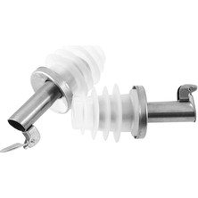 FMprofessional 21449 Dökücü S/S+Silikon Tıpası 2'li