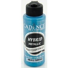Cadence Turkuaz Metalik Multisurface Hibrit Boya Cadence 120Ml