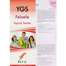 Bry Birey Eğitim Yayınları YGS Felsefe Yaprak Testler
