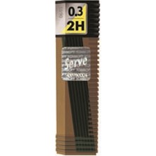 Tombow 0.3 mm 2H Kalem Ucu 5 Adet Siyah Renkli Yüksek Kalite Sarf Malzeme