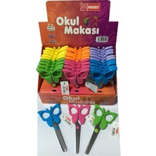 Mikro Okul Öğrenci Makası Kelebek Saplı
