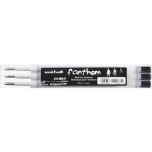 Uni-ball Fanthom Yedek Siyah 3'lü