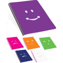 Keskin Color A4 80 Yp Çizgili Kesik PlastikKapak Spiralli Defter