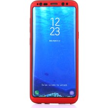 Microcase Samsung Galaxy S8 360 Protect Fit Rubber Sert Koruma Kılıf