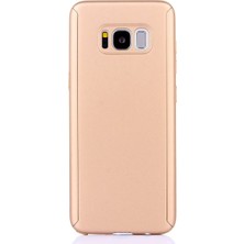 Microcase Samsung Galaxy S8 360 Protect Fit Rubber Sert Koruma Kılıf