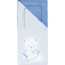 Brielle Bear Mavi Bebek Battaniyesi