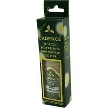 Cadence Boyutlu Boncuk Boya 50 Ml  451 Gümüş