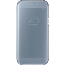 Samsung A5 2017 Clear View Kılıf Mavi - EF-ZA520CLEGWW