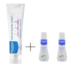 Mustela Pişik Kremi 100 ml (50 ml x 2 HydraBebe Losyon + Çanta)
