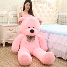 Sole Dev 120 cm Pembe Peluş Ayı (Aynı Renk Fermuarlı)