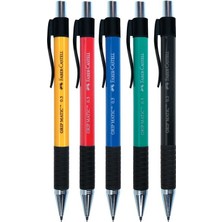 Faber-Castell Grip Matic 1319 Versatil Kalem 0.7 Kırmızı Ergonomik Üçgen Gövde ile Kolay Yazım